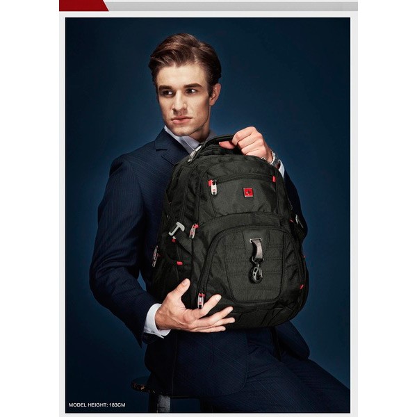 Рюкзак Swisswin SW8112 black