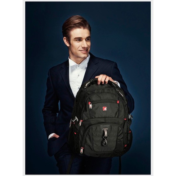 Рюкзак Swisswin SW8112 black